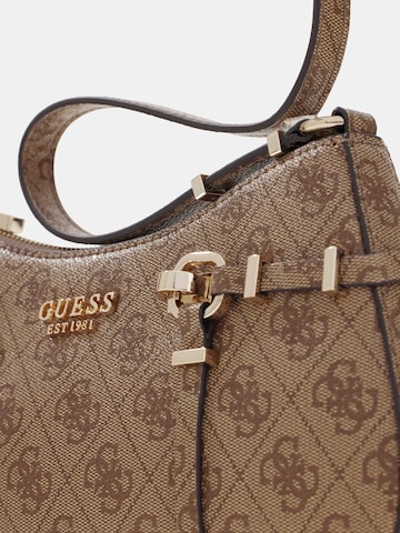 GUESS Shoulder Bag 'Leona' in Beige