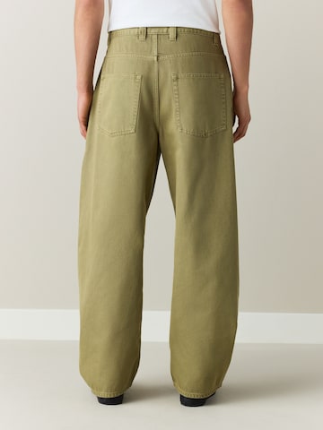 Next Baggy Jeans in Grün