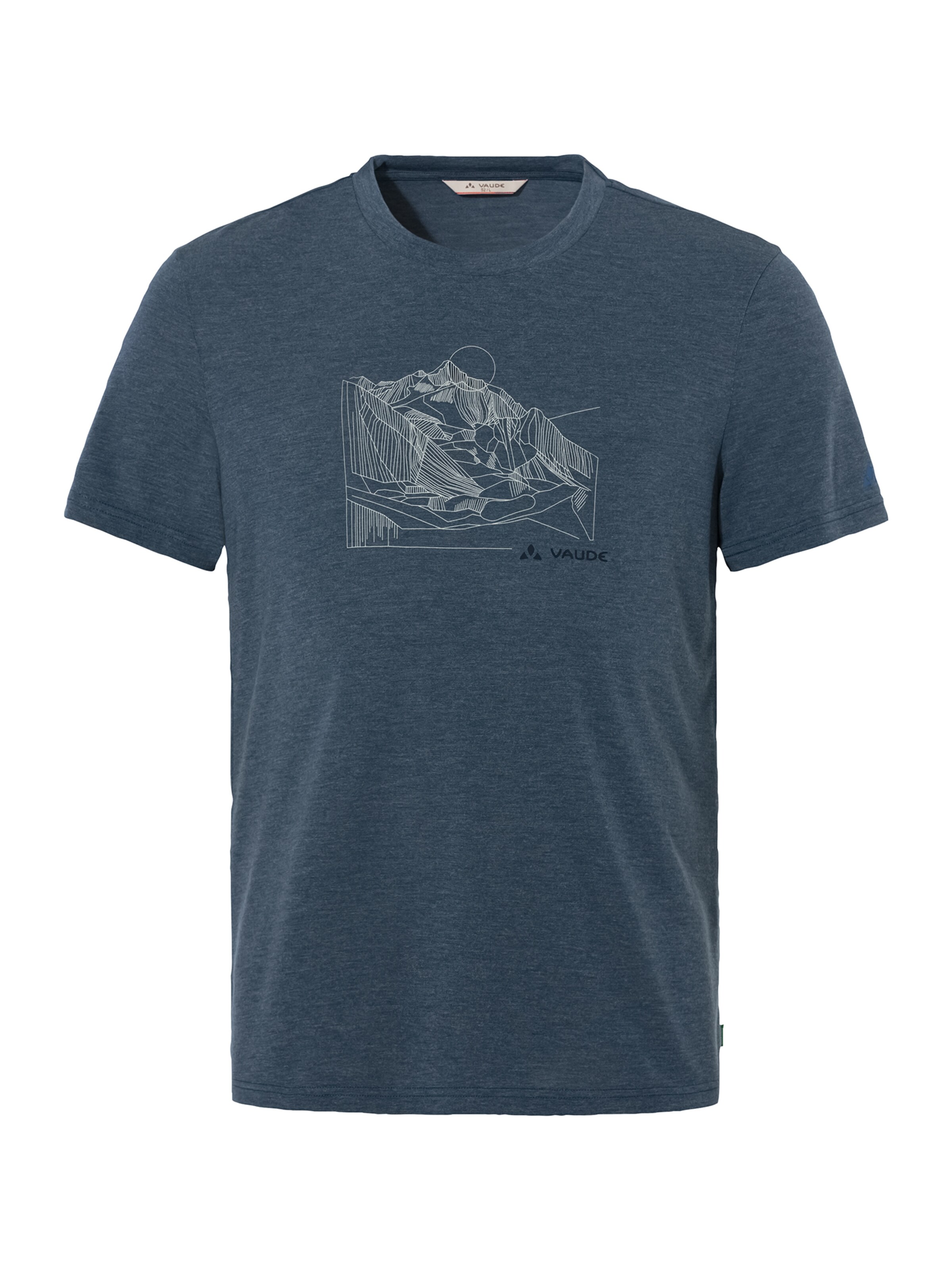 VAUDE Funktionsshirt 'Tekoa III' in Blau: Vorderseite