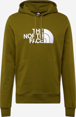 Bluză de molton 'DREW PEAK' de la THE NORTH FACE pe verde: față