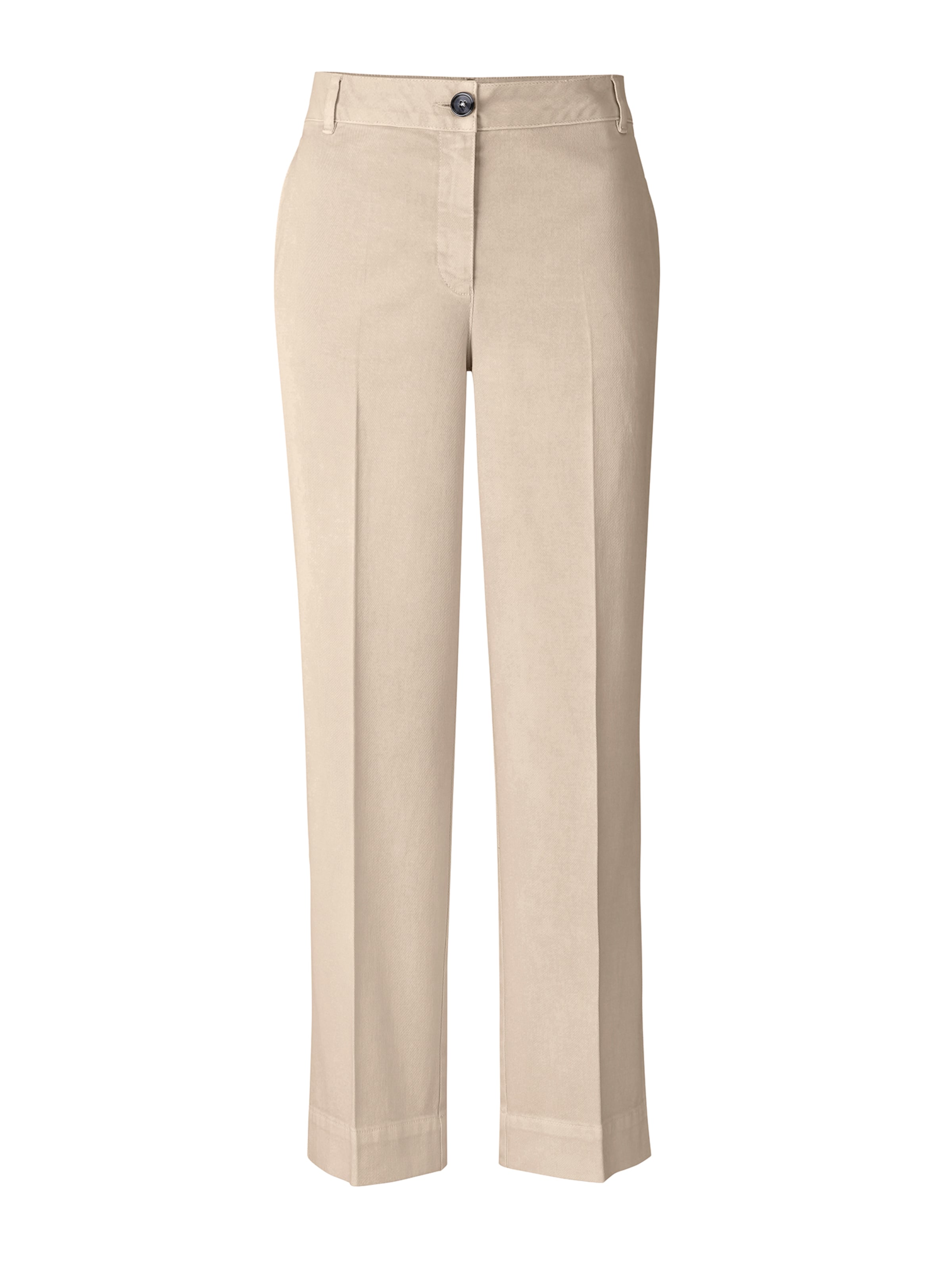 heine Avar lõige Viikidega püksid, värv beež: eest vaates