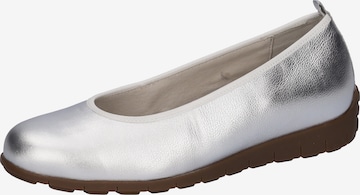 WALDLÄUFER Ballet Flats in Silver: front