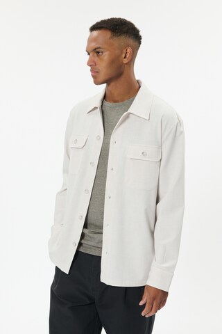Fit confort Veste mi-saison 'Damo' Matinique en beige : devant