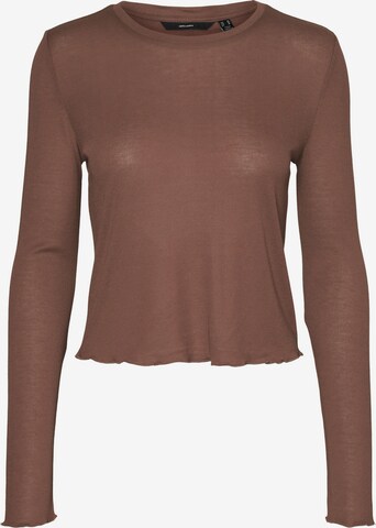 VERO MODA - Top 'ELLA' en marrón: frente