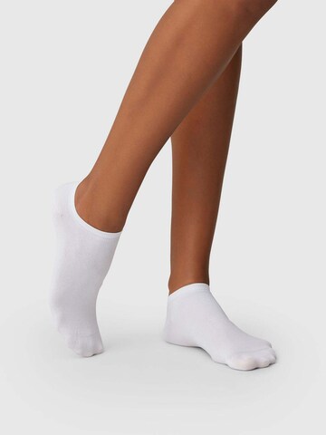 NERS Ankle Socks 'VELAN' in White: front