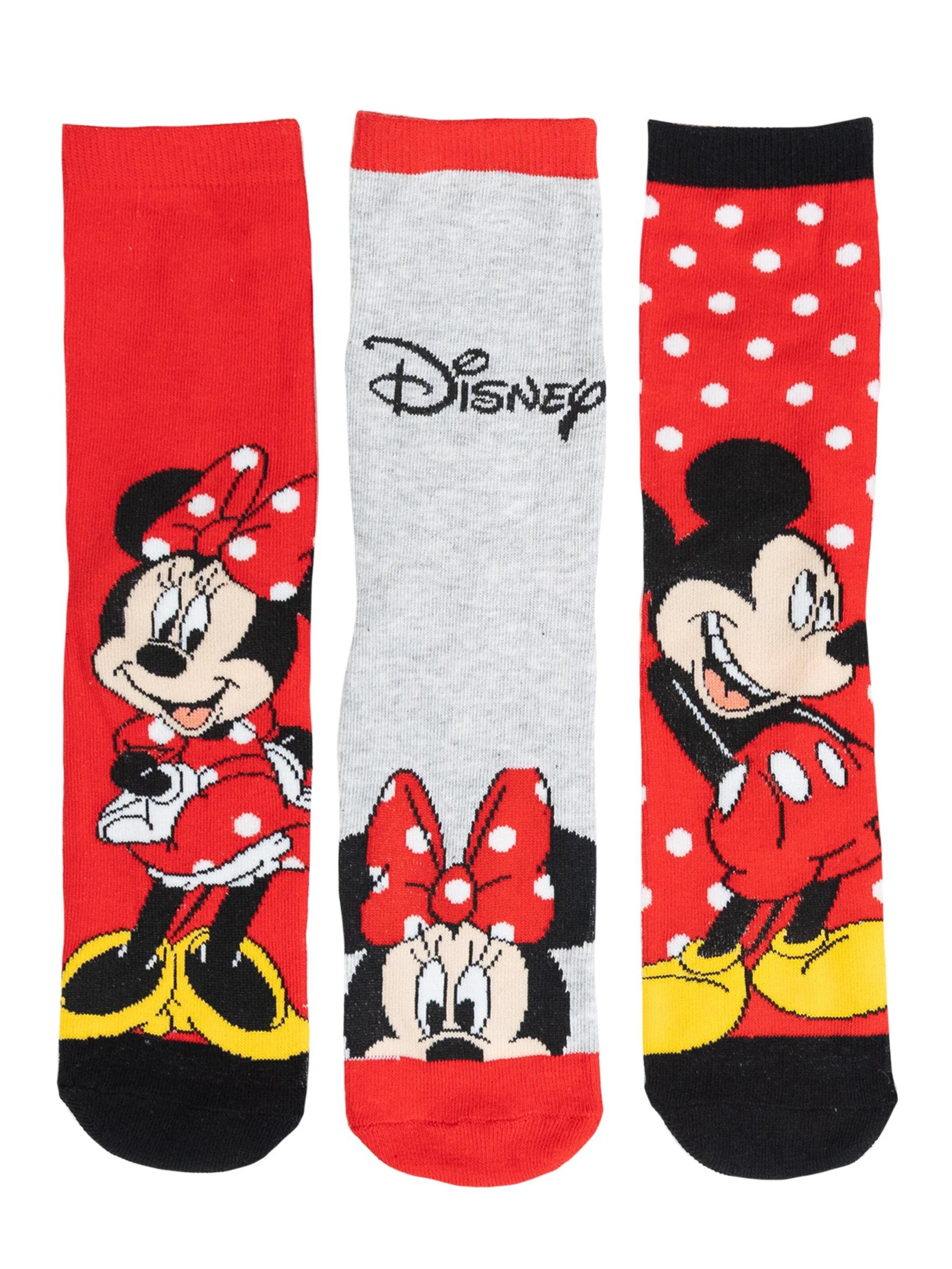 Disney Minnie Mouse Socks in Mixed colours