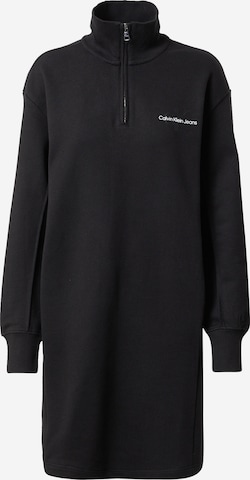 Calvin Klein Jeans Kleid in Schwarz: predná strana