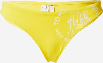 Tommy Hilfiger Underwear Dół bikini w kolorze żółty: przód
