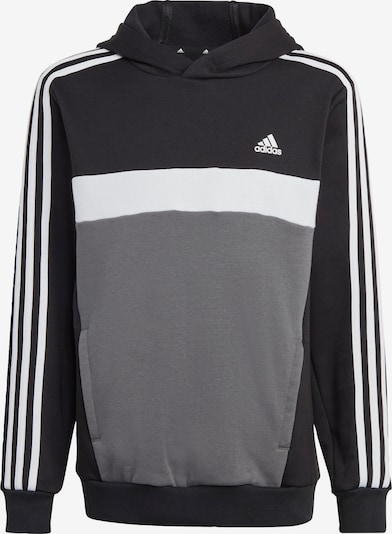 ADIDAS PERFORMANCE Sportsweatshirt 'Tiberio' i mørkegrå / svart / hvit, Produktvisning