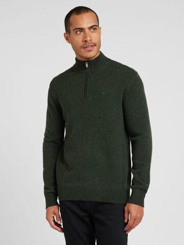 Hackett London Pullover in Grün: Vorderseite