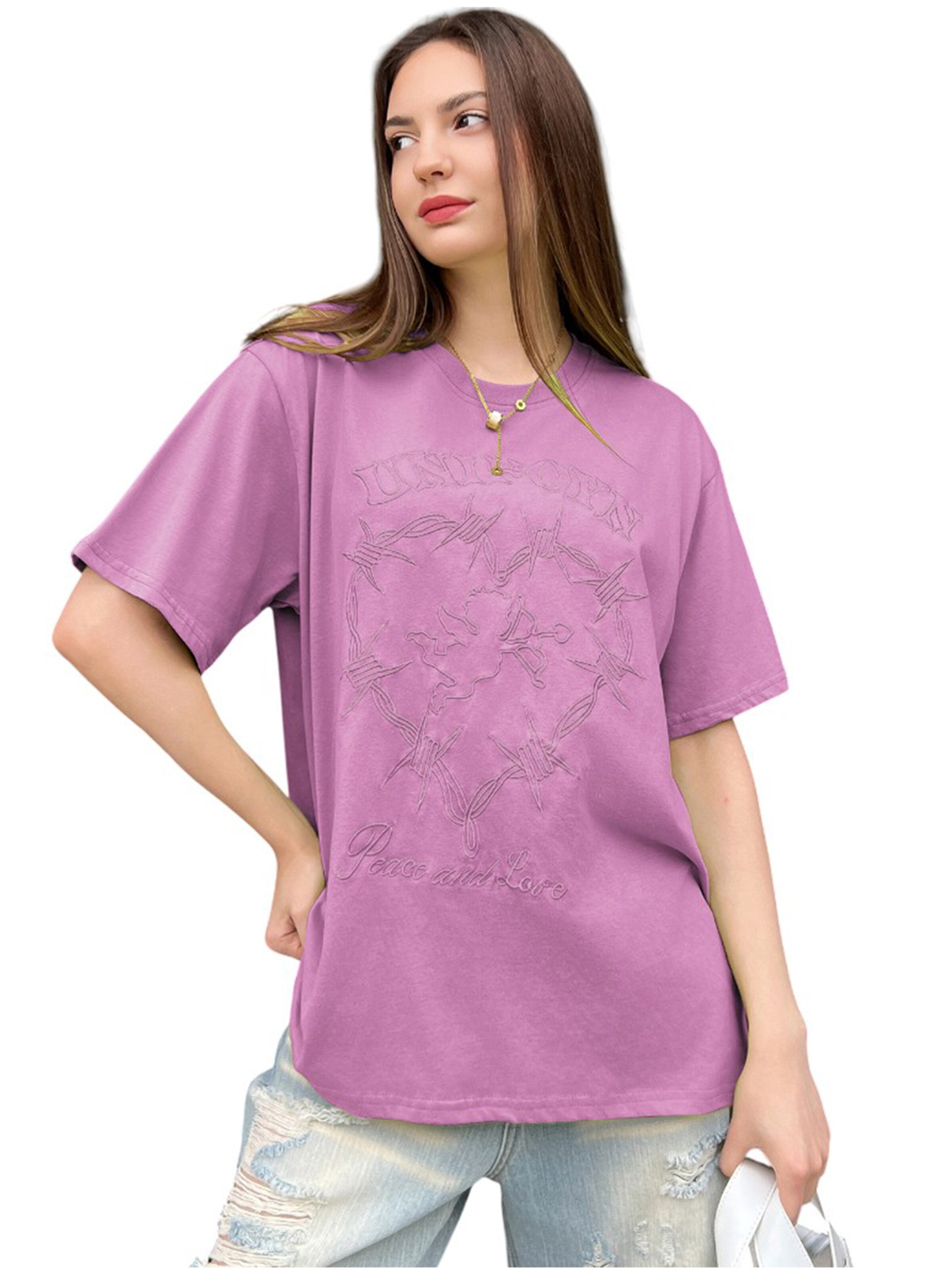 T-shirt GORHEY en violet