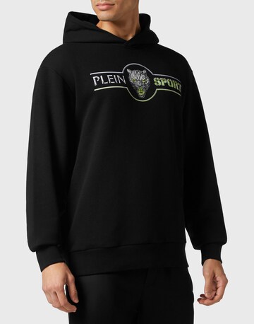 Felpa di Plein Sport in nero: frontale