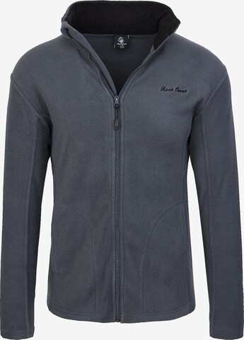 Rock Creek Fleecejacke in Grau: predná strana