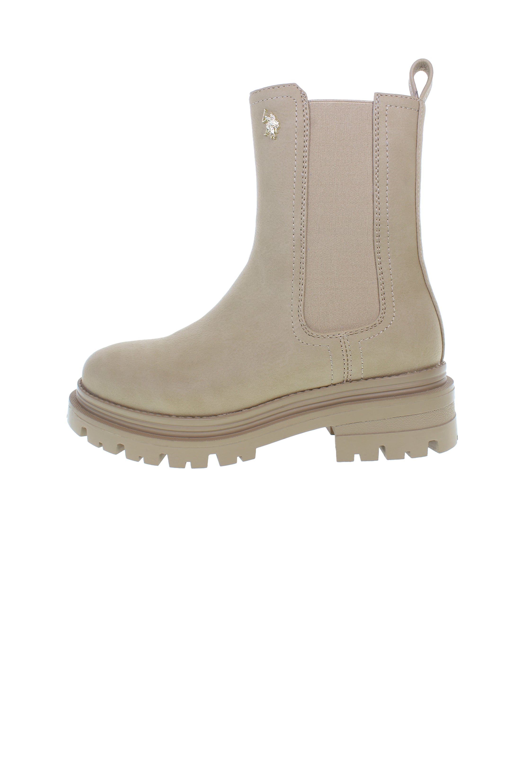 Boots chelsea U.S. POLO ASSN. di colore beige, Visualizzazione prodotti
