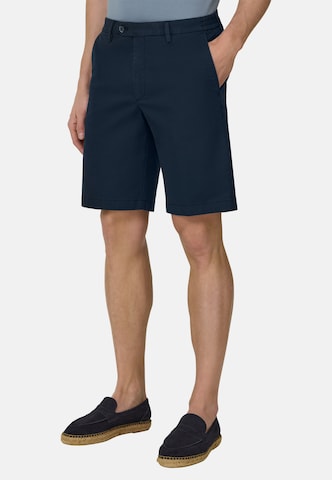 Boggi Milano - Slimfit Pantalón chino en azul: frente