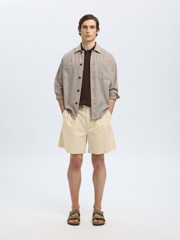 SELECTED HOMME Bluser & t-shirts 'SLHJaden' i brun