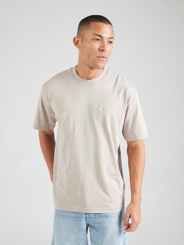 Calvin Klein Jeans Shirt in Grey: front