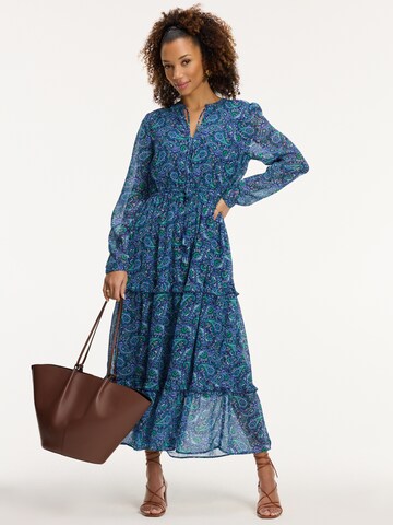 Shiwi Shirt Dress in Blue