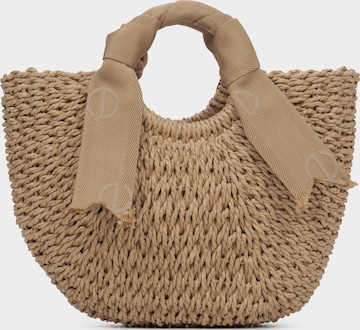 Estro Handbag '18207' in Beige: front