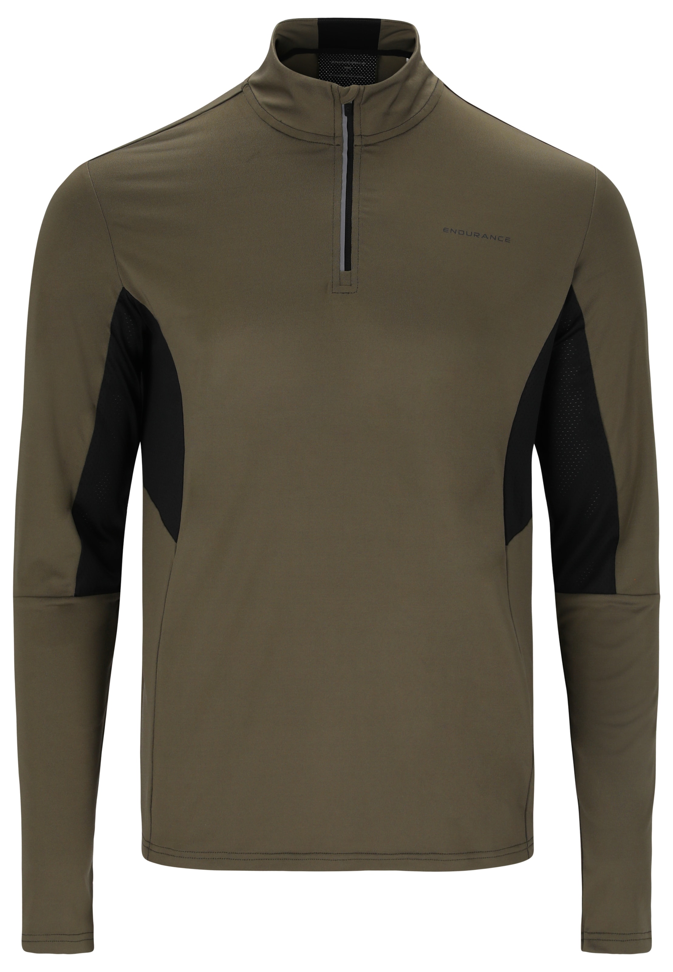 ENDURANCE Performance shirt 'Lanbark' in Brown: front