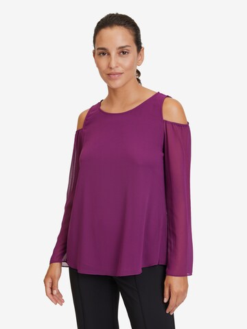 Vera Mont Blouse in Lila: voorkant