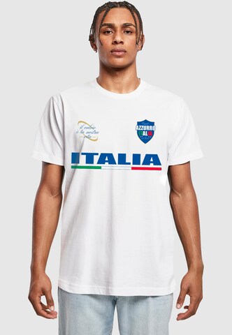 Mister Tee T-Shirt 'Italia' in Weiß: Vorderseite