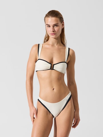 Bas de bikini Karl Lagerfeld en beige