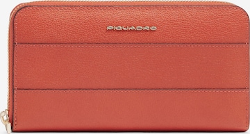 Porte-monnaies Piquadro en orange : devant
