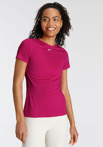 NIKE Functioneel shirt 'Pro' in Roze: voorkant