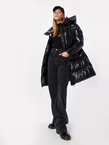 SAVE THE DUCK Płaszcz zimowy 'ISABEL' w kolorze czarny