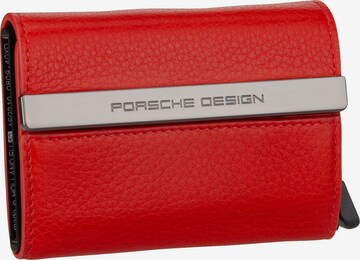 Porte-monnaies Porsche Design en rouge : devant