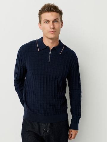 Pull-over Next en bleu : devant