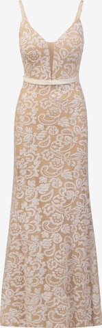 Robe de soirée APART en beige : devant