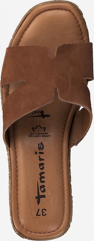 TAMARIS Mules in Brown