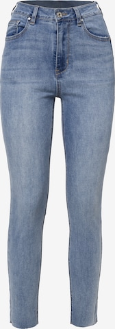 Influencer Skinny Farkut värissä sininen: etupuoli