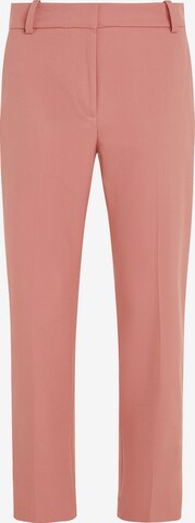 TOMMY HILFIGER Slim fit Pleated Pants in Pink: front