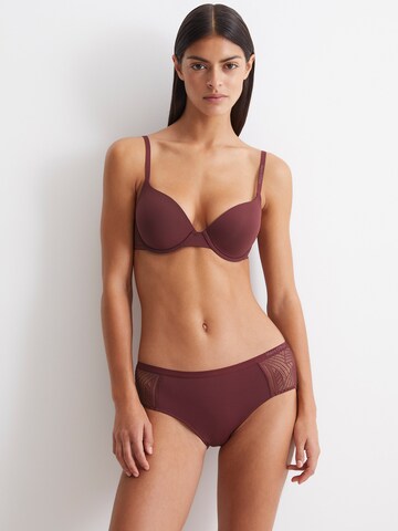 Marc O'Polo - Braga ' Timeless Lace ' en rojo: frente