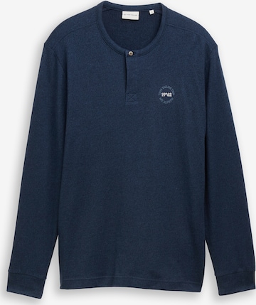 TOM TAILOR Shirt in Blue: front