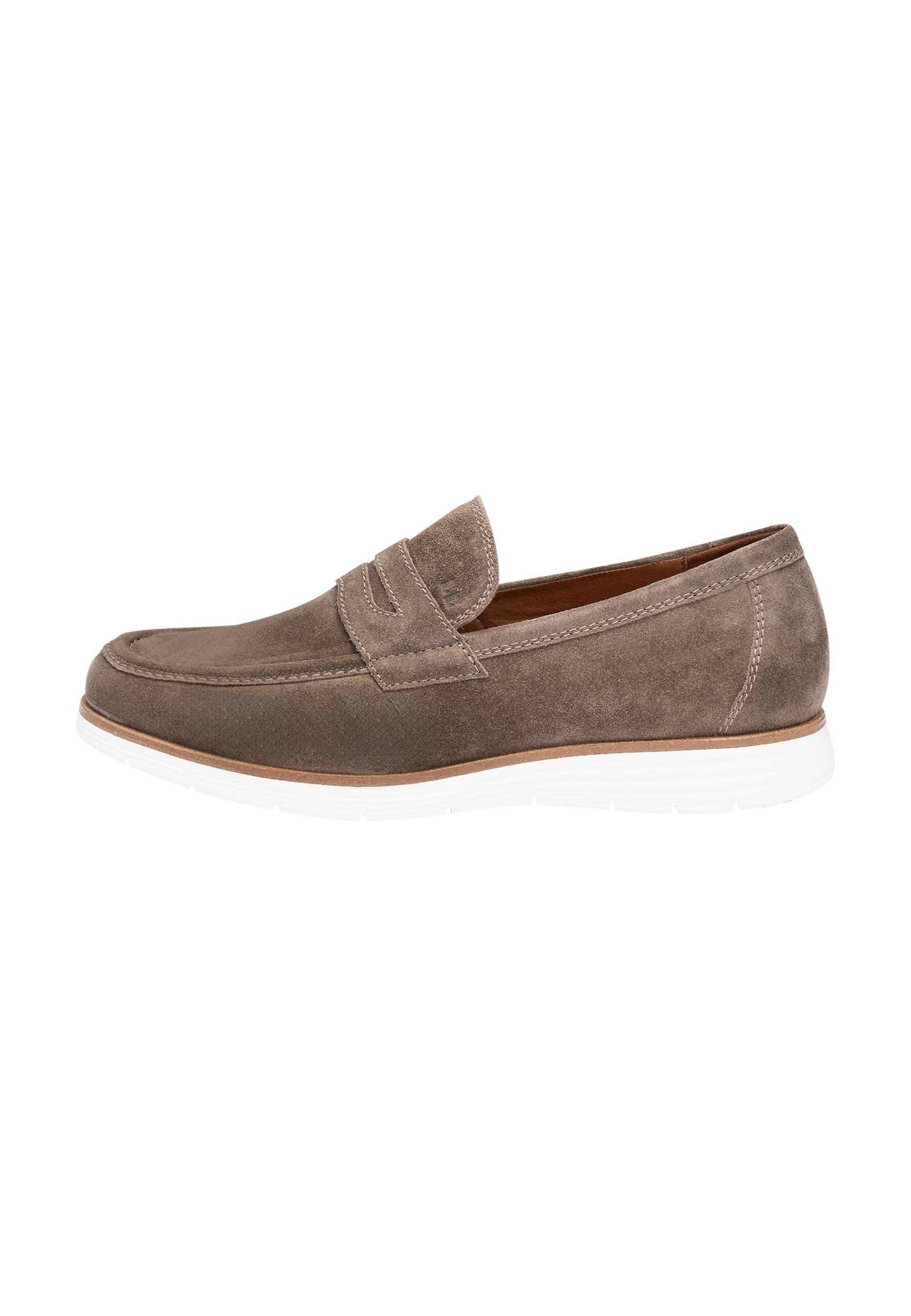 Slipper 'GLADSTONE' in 39 LLOYD di colore marrone / bianco, Visualizzazione prodotti