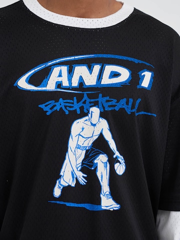 AND1 Shirt in Zwart