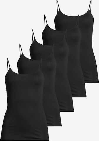SPEIDEL Undershirt 'Nadine' in Black: front