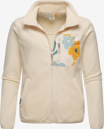 Ragwear Fleecejacke 'Appolo' in Beige: predná strana