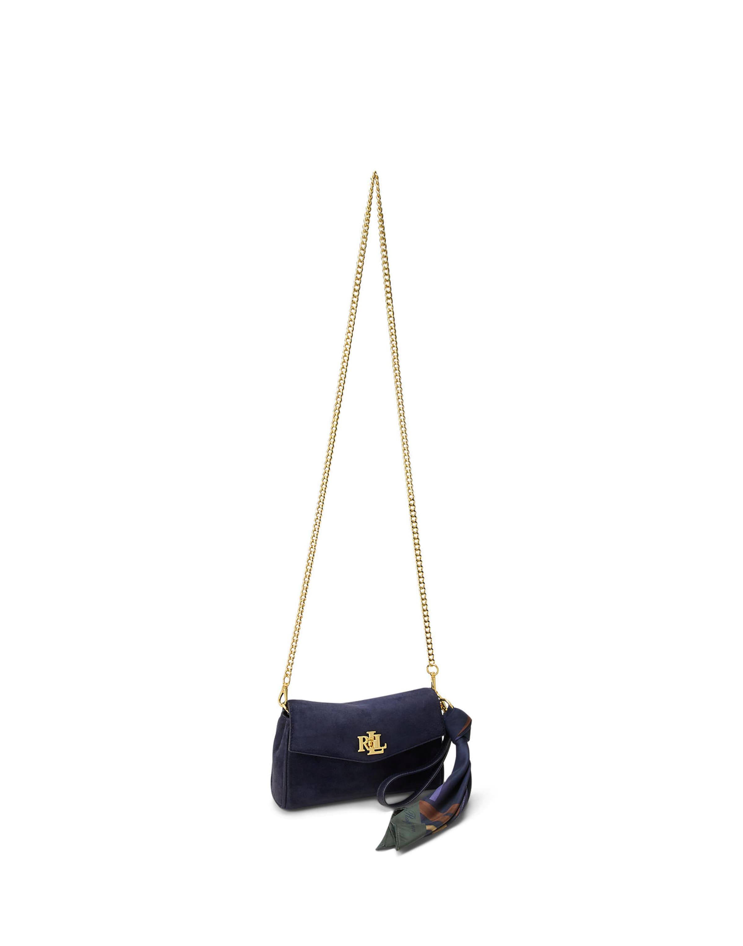 Borsa a tracolla di Lauren Ralph Lauren in blu
