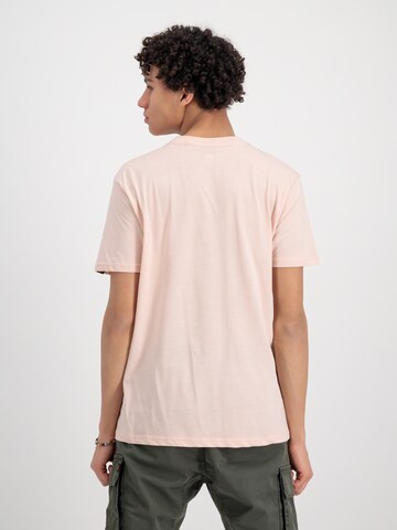 ALPHA INDUSTRIES T-Shirt in Pink