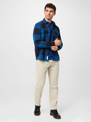 Only & Sons Regular Fit Hemd 'Milo' in Blau