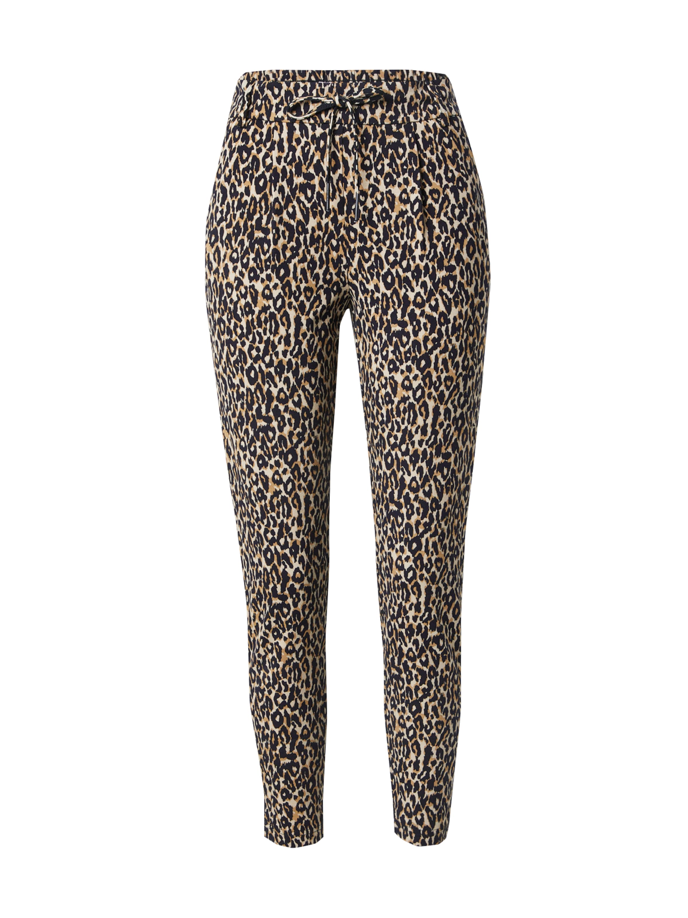 Tapered Pantaloni cutați 'ONLPoptrash' de la ONLY pe negru: față