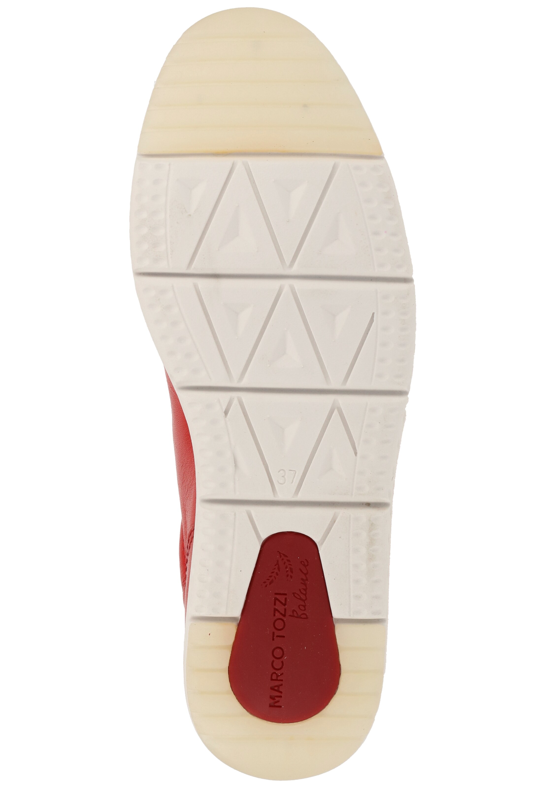 Baskets basses MARCO TOZZI en rouge
