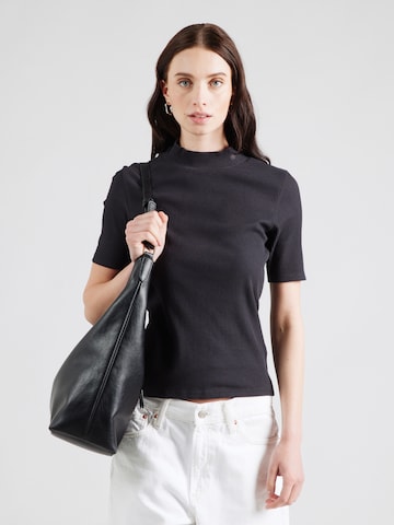 SCOTCH & SODA Póló - fekete: elől