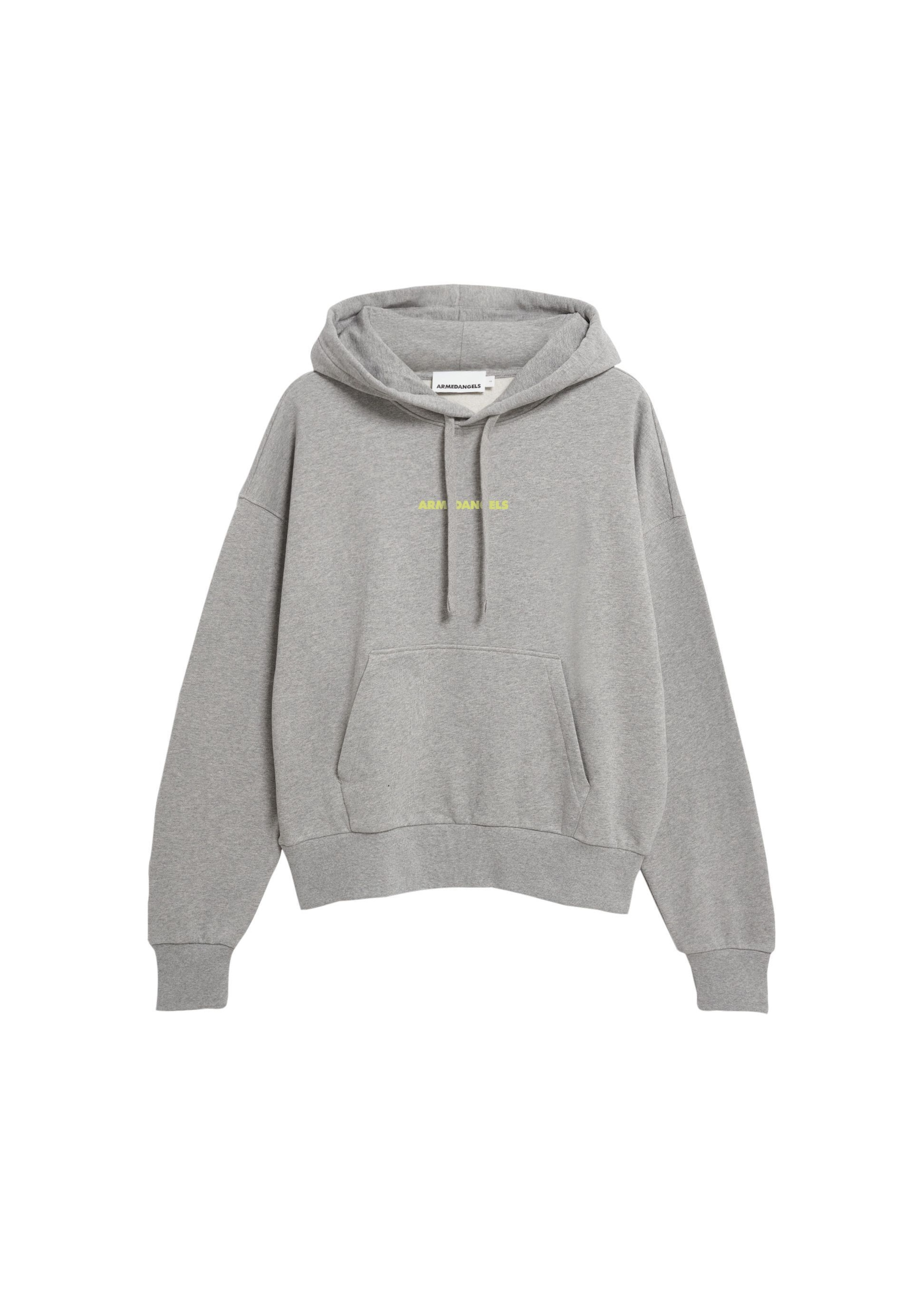 ARMEDANGELS Sweatshirt 'FRANCISARAA' in Grey: front