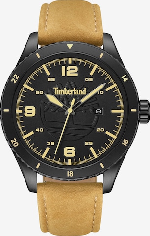 Montre à affichage analogique TIMBERLAND en marron : devant